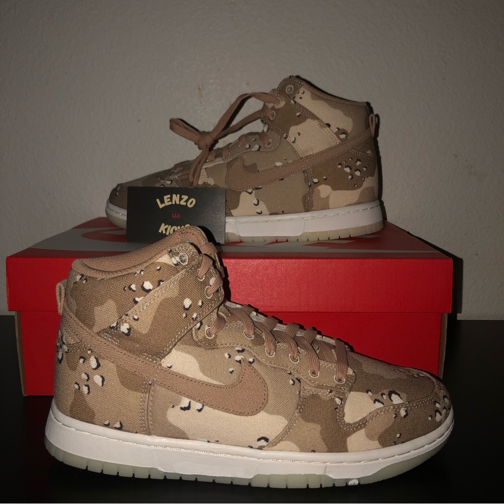 Nike Dunk High “Desert Camo” Size 7 Men | 8.5W